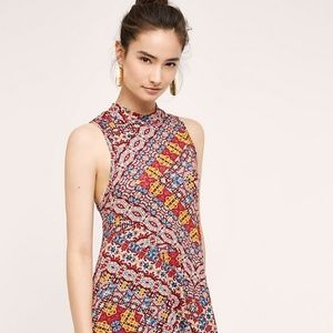 Anthropologie Maeve Lilt Swing Dress